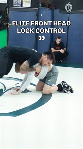 Pat Lugo III on Instagram: "FRONT HEADLOCK DRILL THAT BUILDS REAL CONTROL 😤 This drill teaches you how to move your feet, move your head, and keep your opponent off balance the whole time. I start with both hands underneath his armpits, thumbs on top so I can feel his pressure. From there, I run my feet to the side, keeping my chest tight and bringing his elbows down toward the mat. Every time I move, I switch my head position to the opposite side. This keeps him chasing, keeps the angle clean,
