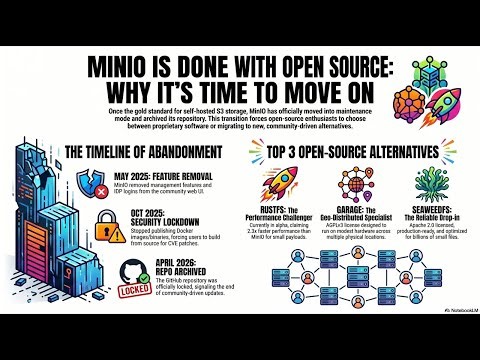 The End of MinIO Open Source and Top Storage Alternatives