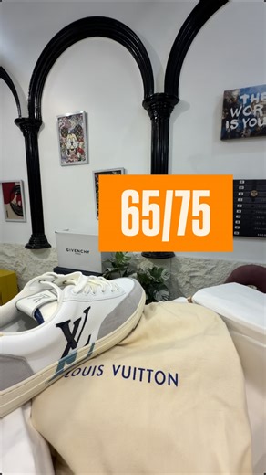 🦈 on Instagram: "65/75 unboxing 👟 Louis vuitton . . . #75dayschallenge #75daysunboxingpairs #dg75daysunboxingpairs #trend #sneakerunboxing"