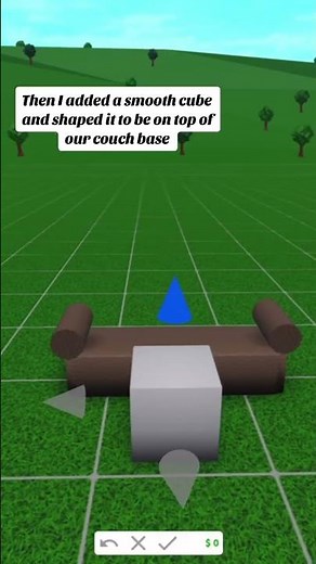 How to build a custom couch in bloxburg !