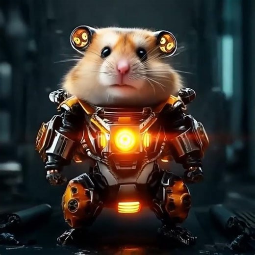 hamster space warrior