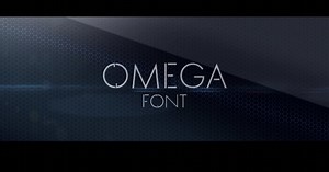 OMEGA font