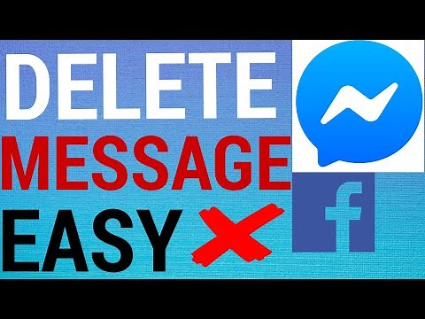 How To Delete Messages On Facebook Messenger