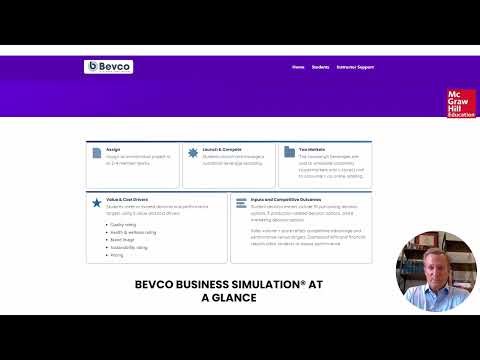 Bevco Business Simulation Instructor Overview
