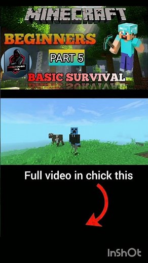 🌍 Minecraft Bedrock Edition Survival Guide for Beginners in part 5! 🪓⛏️ #minecraft #bedrock #gaming