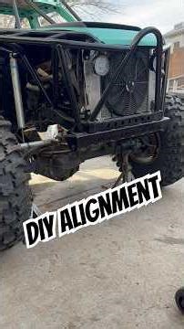 DIY Straight Axle Toe Alignment