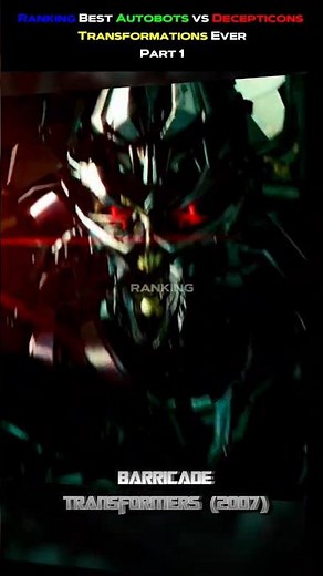 Ranking Best Autobots vs Decepticons Transformations Ever Part 1 #Transformers#Autobots#Decepticons