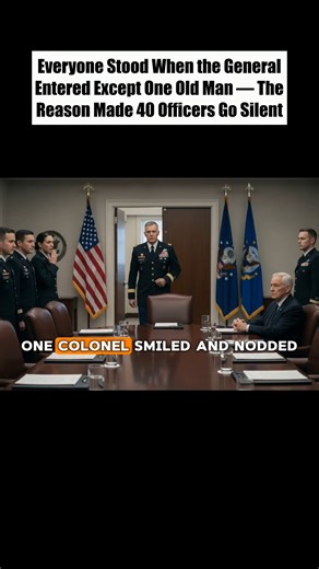 Everyone Stood When the General Entered Except One Old Man — The Reason Made 40 Officers Go Silent | Boots on Ground
