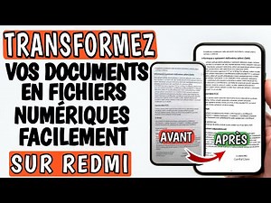 Comment scanner un document facilement depuis sur redmi (100% Facile) - numériser un document redmi