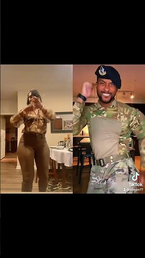 Dancing in Uniform: A Fun Military-Themed Dance Video#dance #militarydance #uniformdance