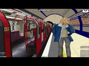 OpenBVE Future London Underground 1992 stock on Bakerloo Line