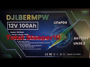 DJLBERMPW 12V 100Ah LiFePO4 Battery Review