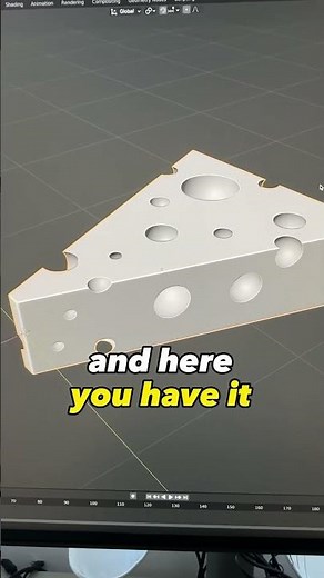 Easy and fast way to make a complex objects in #Blender. Full tutorial at my channel. #3dmodeling