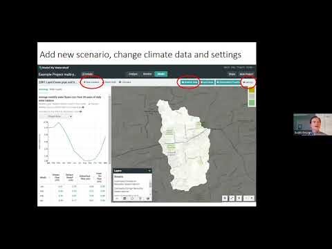 Using Model My Watershed to Simulate Water and Pollutants Over an Annual Period