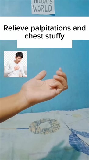 Palpitations and chest stuffy #exercisemotivation #exercise #reelsfbpage #handmassage #healthytips #handexercises #acupressurepoints #stretchingexercises #handtapping #healthylifestyle #palpitations #cheststuffy @followers @topfans Everyone | Hilda's World