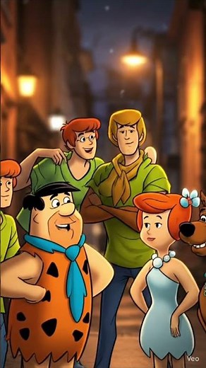 The Flint Stones & Scooby Do Cartoon