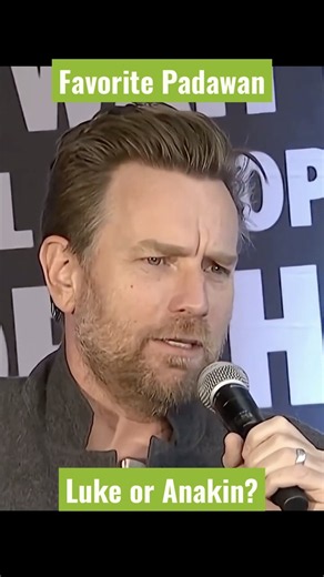 Do you agree with Ewan McGregor’s answers? Who’s your favorite Padawan ever?!