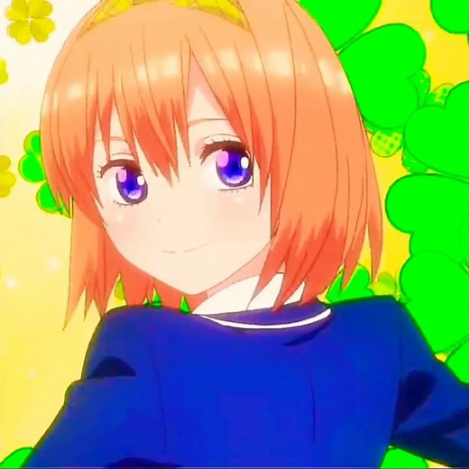 Yotsuba is kawai 🥰The Quintessential Quintuplets #waifu #miku #nino #ichika#yotsuba #itsuki