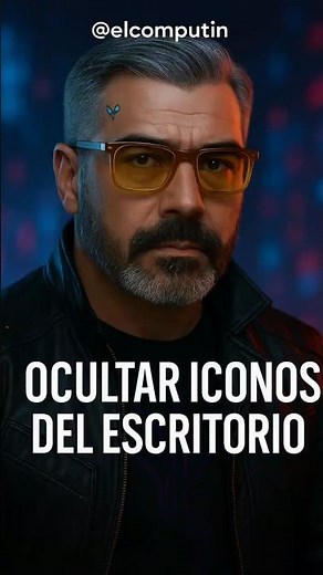 Windows: Ocultar iconos del escritorio.