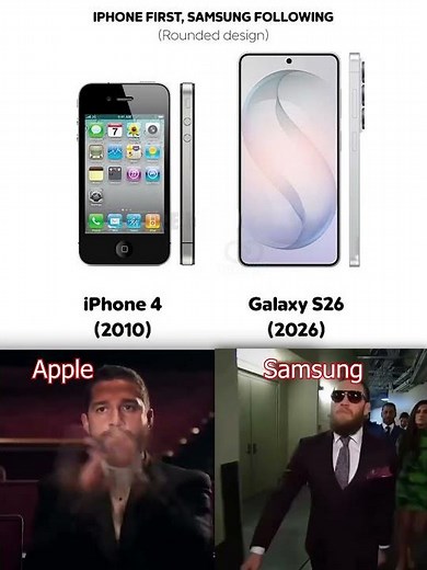 iPhone Did It First? 🤯 iPhone 4 (2010) vs Galaxy S26 (2026)