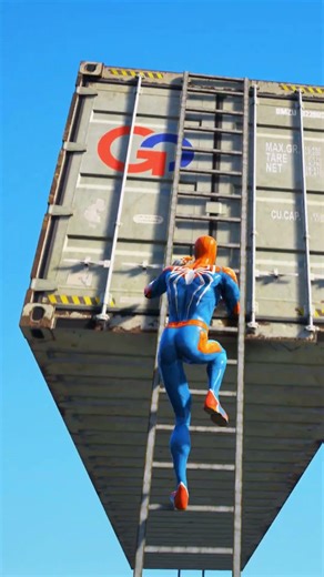 GTA 5 Epic Water Ragdolls Spiderman Jump/Fails/Funny #shorts #Episode 41