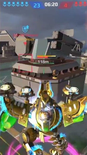 War Robots.. How did he get in there behind me? 😂#lol