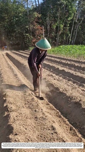 Land Tilling: How Traditional Hoes Transform Dry Soil Into Structured Planting Beds