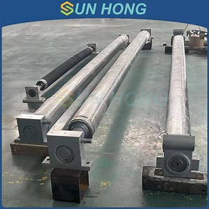 [Hot Item] Rubber Coated Steel Surface Spreader Roll Curved Bow Roll for Paper Machine