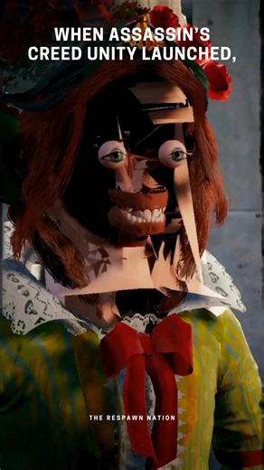 The Respawn Nation on Instagram: "When Assassin’s Creed Unity launched, one bug made NPCs appear without faces… just floating eyes and teeth. Nightmare fuel. #ACUnityFails #GamingGlitches #UbisoftFails #FunnyGaming #assassinscreedunity #assassincreed"
