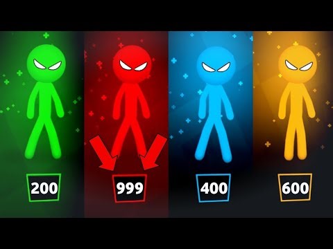 Stickman party game player 1234 red wins 😡😡🔥🔥😬🤯