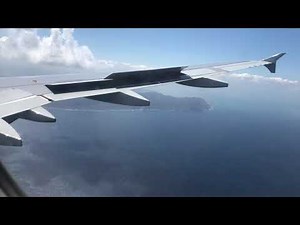 Landing in Chania Airport