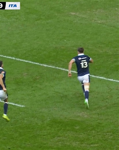 Every single Huw Jones try from the past 3 rounds! | Guinness Men's Six Nations