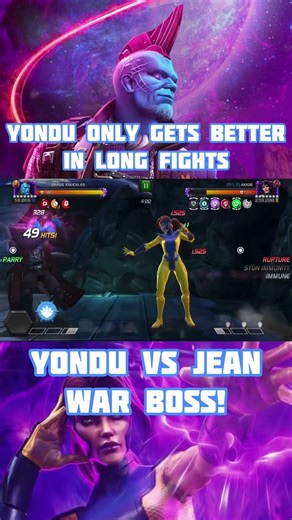 Yondu Rips Apart A Jean Grey War Boss