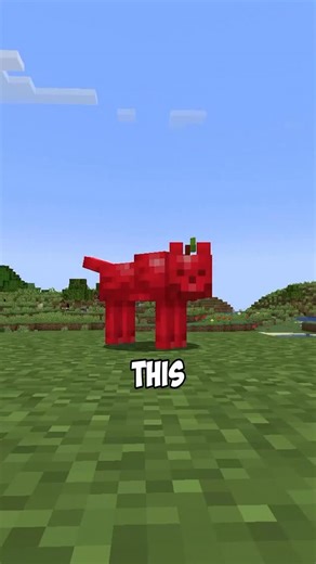 @imfireydude on Instagram: "this is an appledog... | mod - appledog by Hecco #minecraft #minecraftmods"