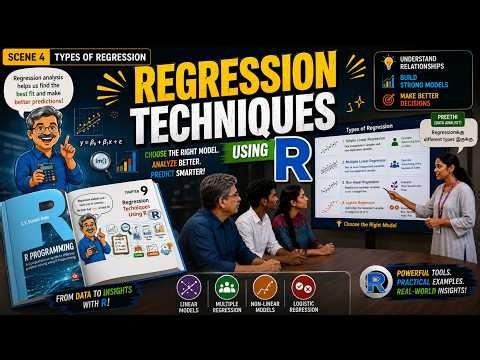 Regression Techniques | R Programming | Anniyappa Publications | Dr. C.V. Suresh Babu
