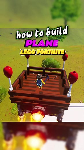 Building Lego Fortnite Airplane Tutorial