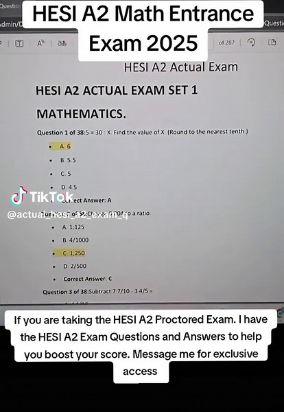 HESI A2 Math Entrance Exam 2025 #creatorsearchinsights #hesia2exam #hesia2 #prenursing #hesiexams I passed the hesi a2 Entrance Exam hesi a2 Actual Questions how to Pass Math hesi a2 Entrance Exam hesi a2 exam 2025 hesi a2 math questions hesi a2 math cheat sheet hesi aw Entrance exam for 2025