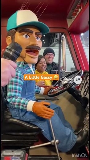 Puppet Fail #puppetfail #ideasforourtime #everythingoutdoors #sora #sora2 #18wheeler #pupperbloopers