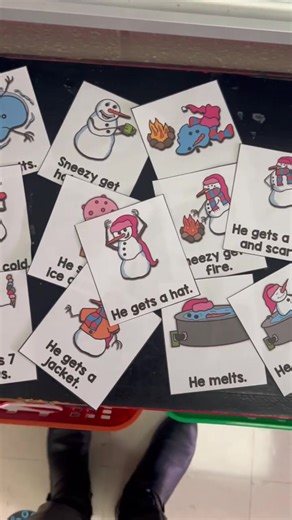 ☃️✨ Bring the chilly charm of Sneezy the Snowman to life in your classroom with this engaging activity pack! Perfect for Kindergarten & 1st Grade, this set includes read-aloud companion printables, sequencing cards, comprehension worksheets, writing prompts, crafts, and sub plans—all in one wintry bundle. ❄️📚 Make your winter lessons warm and whimsical! 🧣 🛒 Grab it here: 👉 https://www.teacherspayteachers.com/Product/Sneezy-the-Snowman-Activities-and-Printables-Book-Companion-Printables-Sub-P