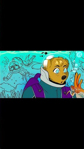 Subnautica 2 🩵🧡 #art #commission #drawing #subnautica2 #subnautica #furry