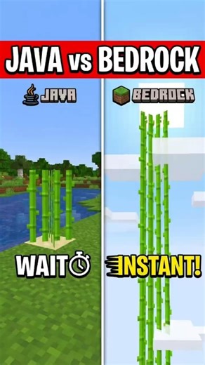 Why Bedrock is FASTER than Java! (Zero Tick Logic) #bedrock #java #minecraft