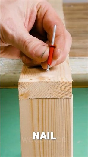 Strong Wood Joints Without Nails 🔩✨ Try Rivets!