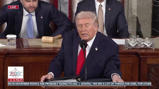 FULL SPEECH: President Trump Delivers a Record-Breaking State of the Union Address - 02/24/26 | Right Side Broadcasting