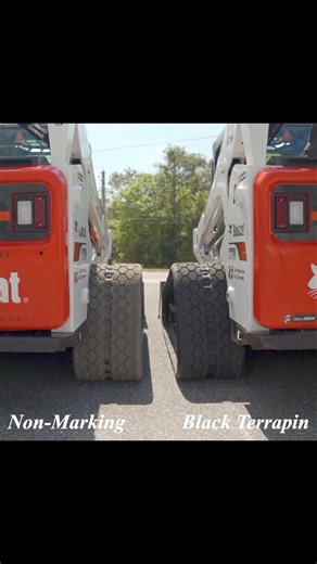McLaren Terrapin Rubber Tracks built for strong traction and reliable performance #skidsteer