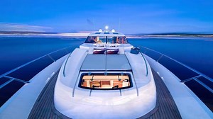 "Breathless" is a stunning example of a Princess V72 located in Marina Del Rey, California. LLC owned and featuring many custom upgrades, the midnight blue hull is a popular color choice. Also included is Seakeeper M26000 Gyro. For more information about the boat show, please call David at (516) 658-6331. | SI Yachts