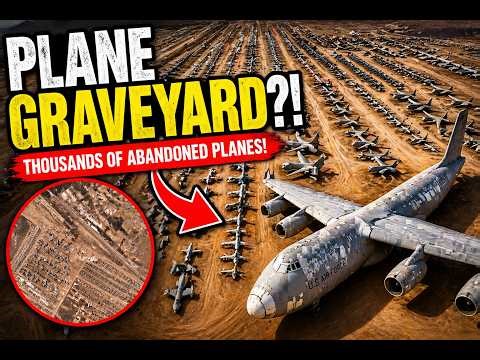 Why Thousands of Planes Are Left in the Desert 😳