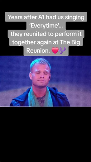🎶 A1 performing “Everytime” again at The Big Reunion in 2014. ❤️ Hearing those harmonies again after all those years… some songs really do take you straight back. 🥹 Who remembers A1 the first time around? #A1 #Everytime #TheBigReunion #90sMusic #90snostalgia