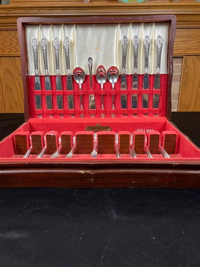 Jubilee (silverplate) by Wm Rogers - ESTATE SET - 50 Pieces of Vintage Flatware - Etsy