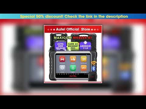 Exclusive Autel MaxiCOM MK808KBT PRO MK808K BT Bluetooth Car Diagnostic Tools Full Bidirectional OB