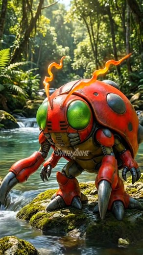 Synth Anime on Instagram: "Tentomon Evolution #digimon #digimonadventure #digimontri #tentomon #herculeskabuterimon"